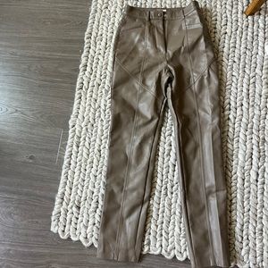 Aritizia Vegan Leather Pants